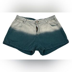 Ombre Jean Shorts for Women